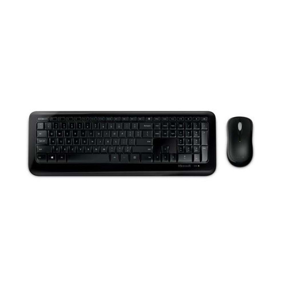 Microsoft Py9-00011 Q Türkçe Kablosuz Standart Siyah Klavye+ Mouse
