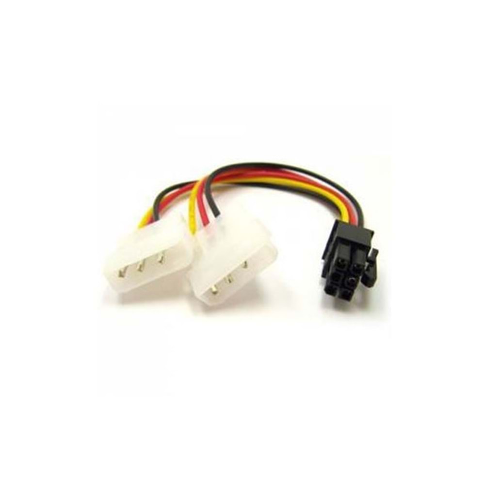 S-Link SL-446 15 Cm Kasa İçi 6 Pin Vga Power Kablo