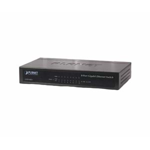 Planet Gsd-803 8 Port 10/100/1000Base-T Metal Switch