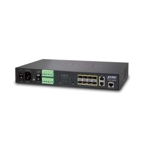 Planet Pl-Mgsd-10080F 10/100/1000Base-T +2 Port Gigabit 8 Sfp Switch