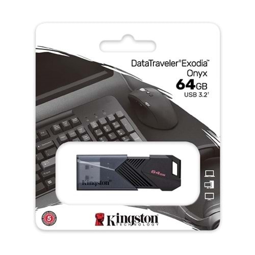 Kingston 64GB Data Traveler Exodia USB3.2 Usb Bellek DTXON/64GB