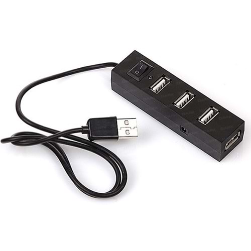 Dark DK-AC-USB241 Aç-Kapa Butonlu 4 Port USB 2.0 Çoklayıcı