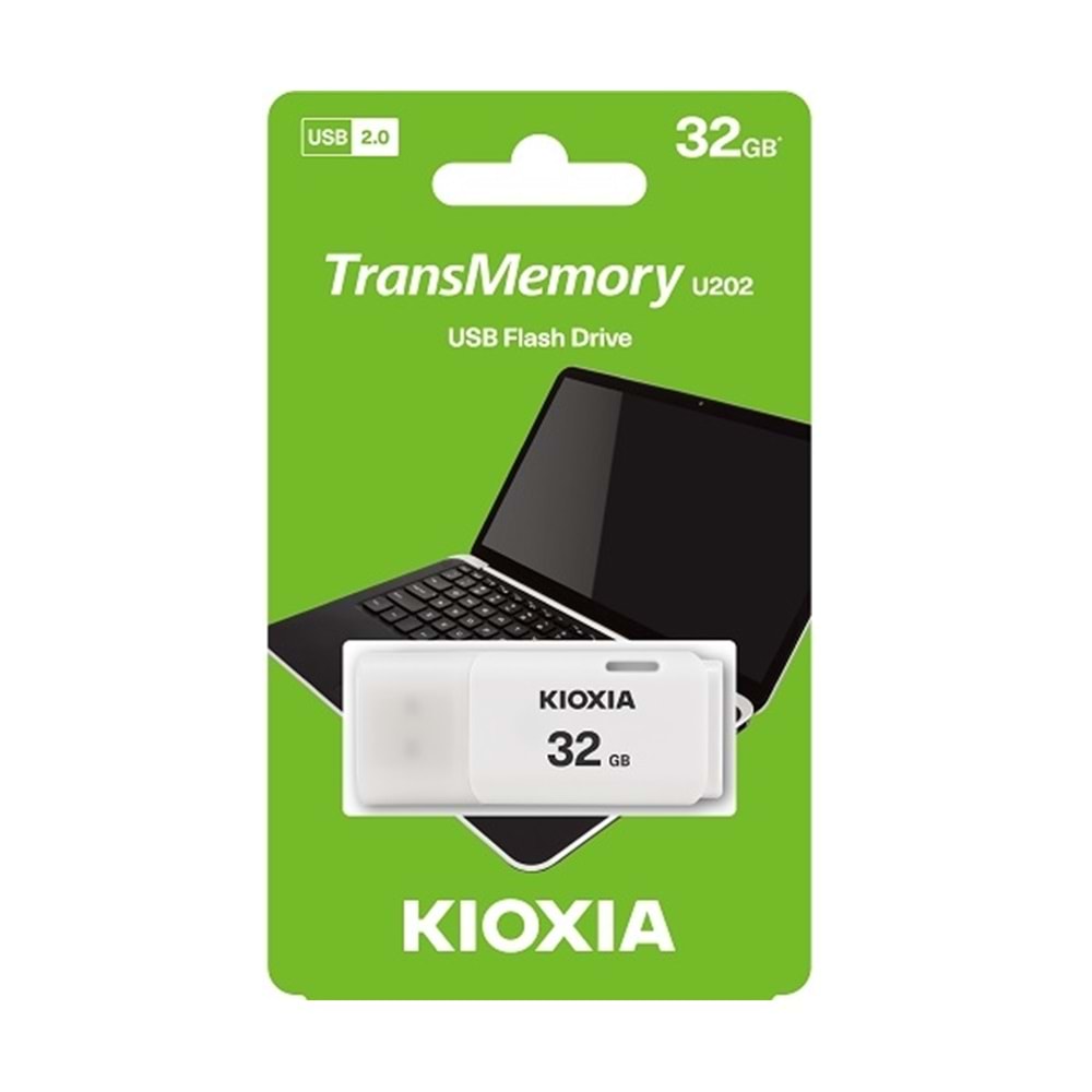 Kioxia 32GB U202 Usb2.0 Flash Bellek (LU202W032GG4)