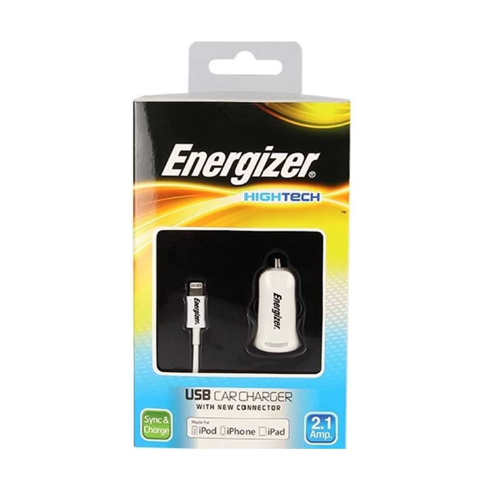 Energizer Şarj Aleti iPhone5 Seyehat Araç Şarjı DC1UHIP5