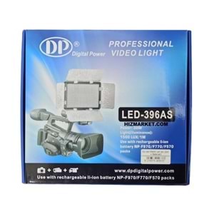 Dp Led-396AS Led Işık (Şarj + Bataryalı)